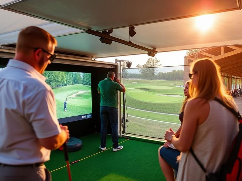 Golf Simulator Hire Ireland | Mobile Simulator Rental | ApexPod Golf